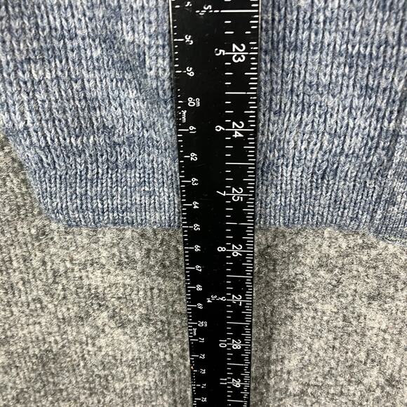 Colorblock Cardigan Womens M Multicolor Knit Retro Boho Button Front Sweater - Picture 3 of 7